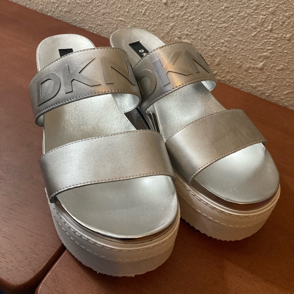 DKNY Platform Sandals